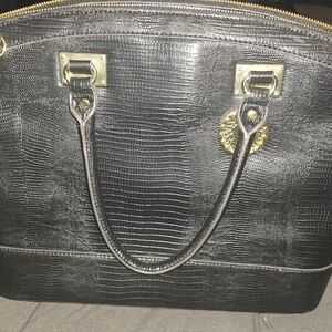 Anne Klein Handbag with Gold Accents